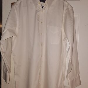 St. John's Bay Cream Men's Dress Shirt